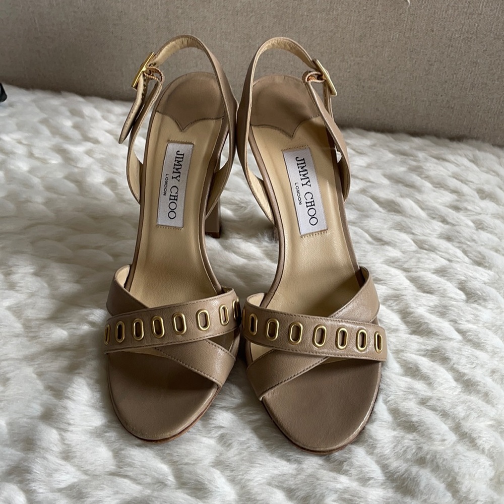 Jimmy Choo sling back heels